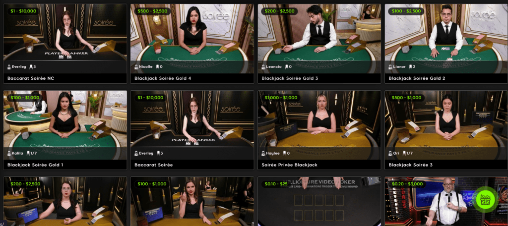 888 casino, live casino